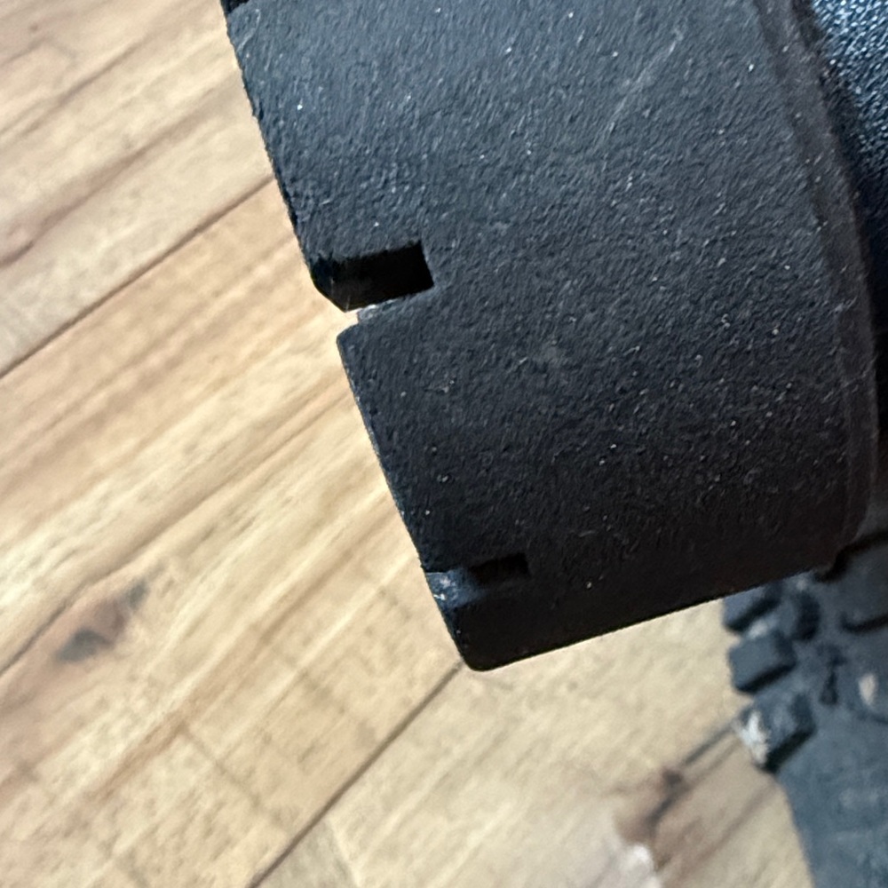 Joe Fresh Black Quilted Ankle Lace-Up Boots - Picture 11 of 12
